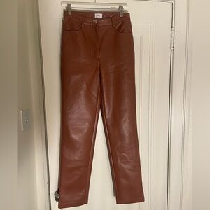 Aritzia Leather Pants